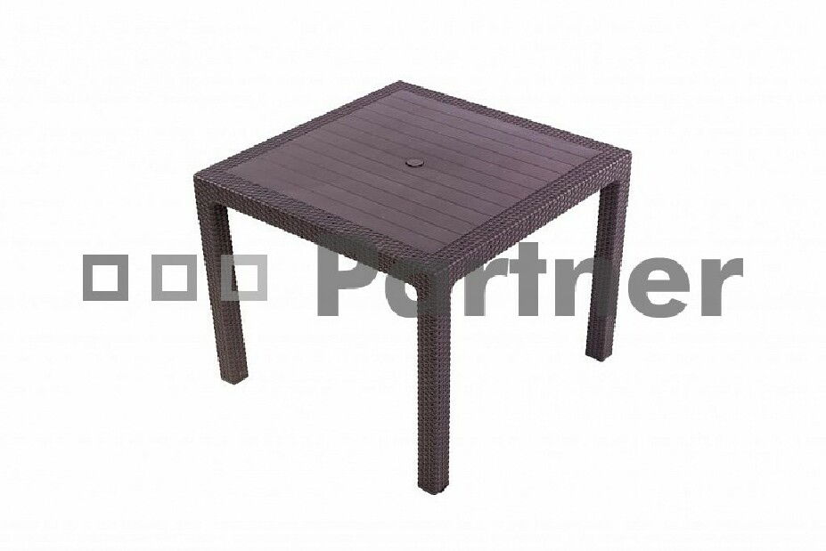 Záhradný nábytok Corfu Mini 1+2 hnedá (Umelý ratan) *vankúšiky chrbta ZADARMO