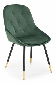 Jedálenská stolička Kevas (tmavozelená)