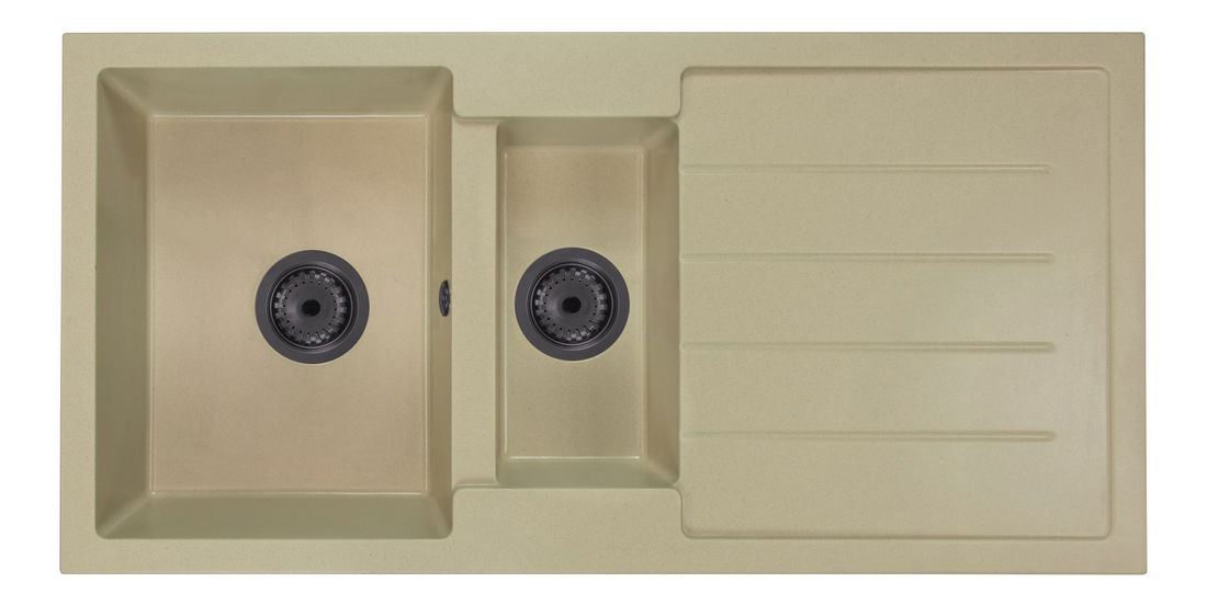 Kuhinjski sudoper Yuxur (bež) (bez otvora za bateriju) (D)