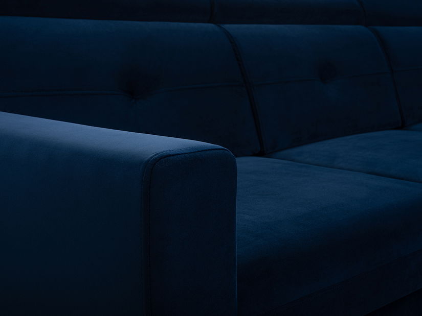 Rohová sedačka Sanfew (tmavomodrá) (P)