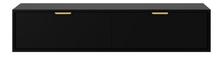 TV skrinka/stolík Kwez 140 (čierna)