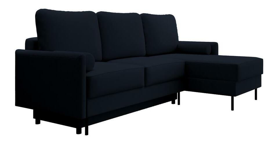 Rohová sedacia súprava Toblera L (modrá)