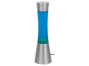 Dekoratívne svietidlo Minka 7029 (strieborná + modrá)