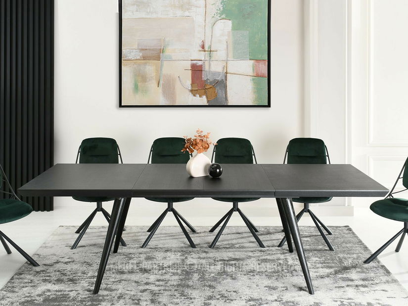 Masă sufragerie Reitero (negru)