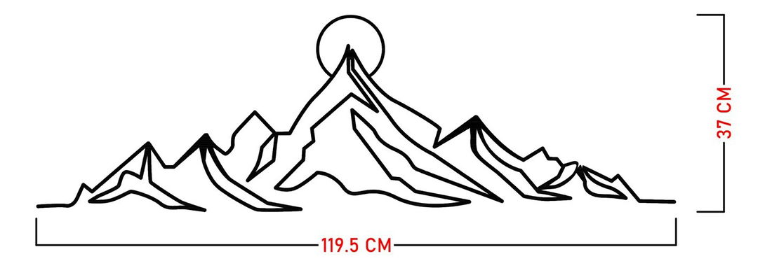 Zidna dekoracija Donner *rasprodaja