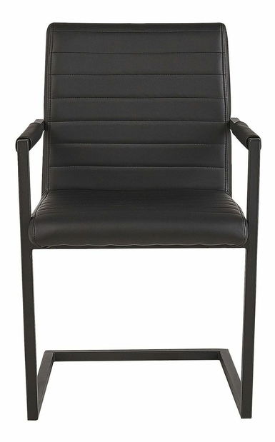 Set 2 ks. jedálenských stoličiek BAFORA (čierna)