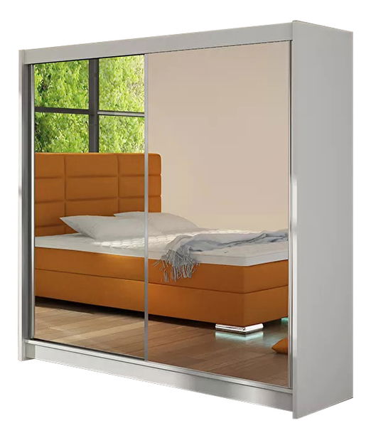 Šatníková skriňa Florencia 6 (biela)