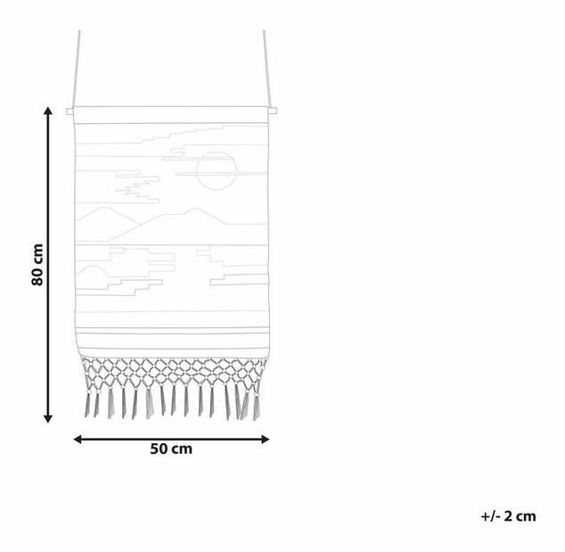 Decor de perete Sheliak (multicolor) 