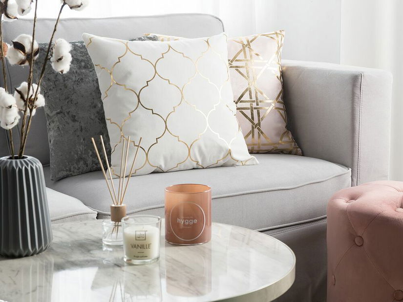 Set 2 ks. vankúšov 45x45 ANGONO (biela)