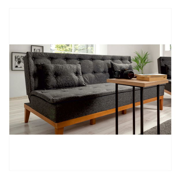 Ülőgarnitúra Fiorucci (antracit)