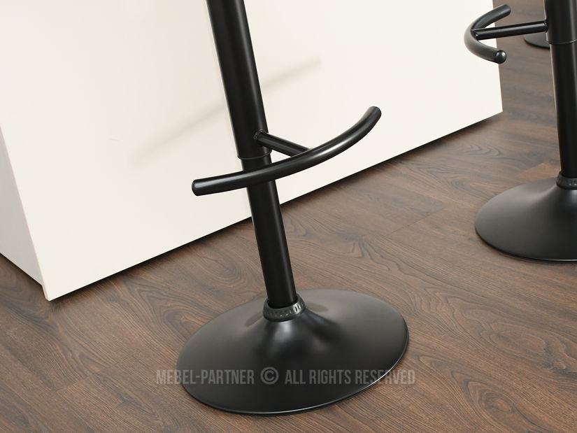 Stolička Haire (orech tmavý + čierna)