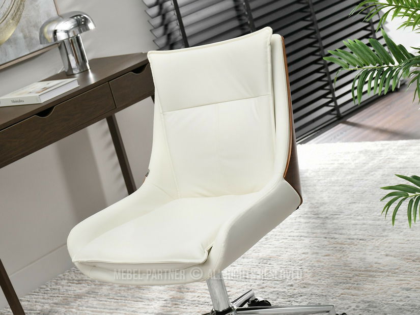 Irodai fotel Leoss (krém)