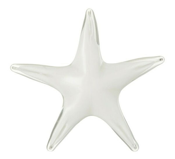 Dekoratívny predmet Jolipa Ťažítko (18x18x4cm) (Biela)