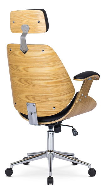 Irodai fotel Fronterizos (arany tölgy + fekete)