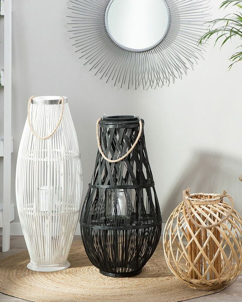 Lampáš TUMBA 77 cm (kov) (čierna)