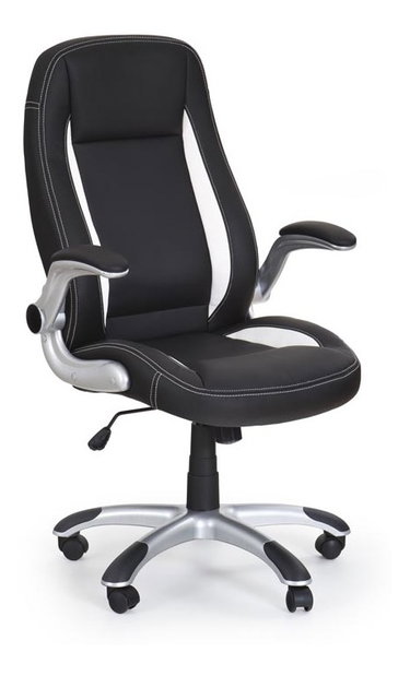 Fotoliu de birou Saul (negru)