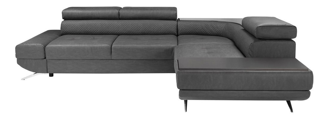 Rohová sedačka BRW Altro 2F.REC (antracit) (P)