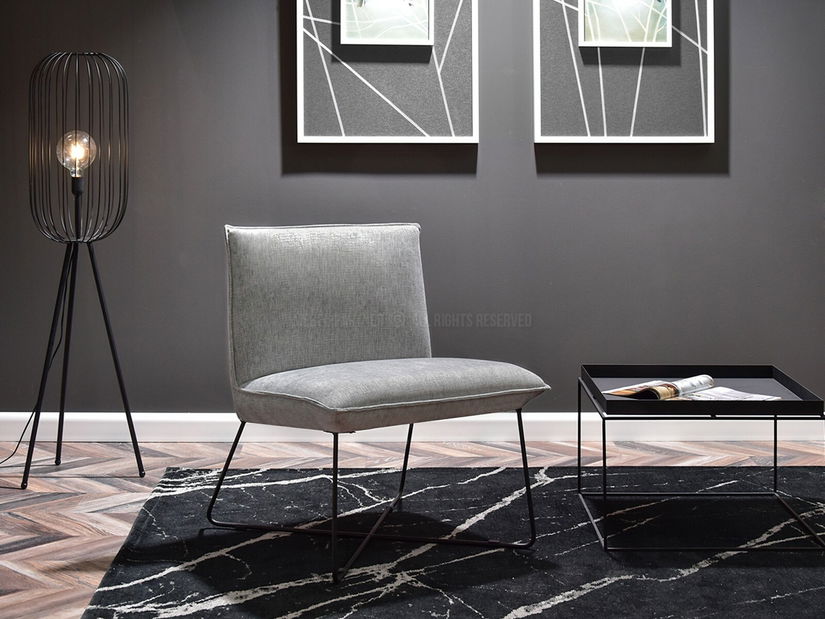 Fotoliu relax Pakorabanas (gri + negru)