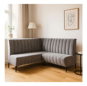 Kuhinjska kutna klupa Romero 140x200 (siva) (D)