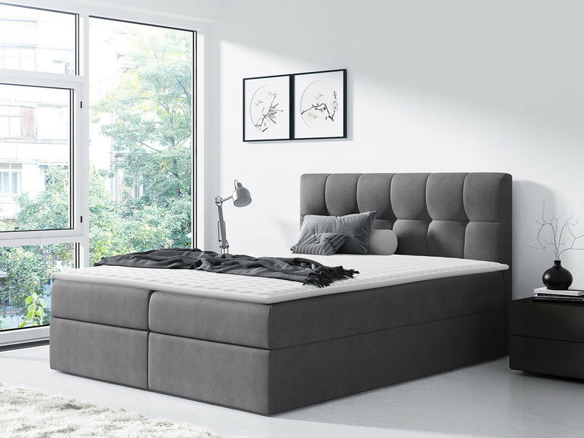 Manželská posteľ Boxspring 160 cm Amarydia (fresh 01)