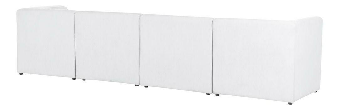 Pohovka štvorsedačka Lemia (biela)