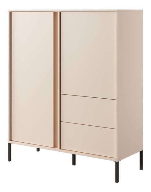 Komód Danton 2D2S (bézs)