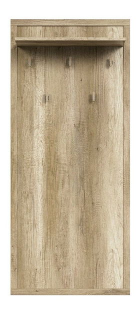 Vešiakový panel BRW Kaspian WIE/60 (dub monument)