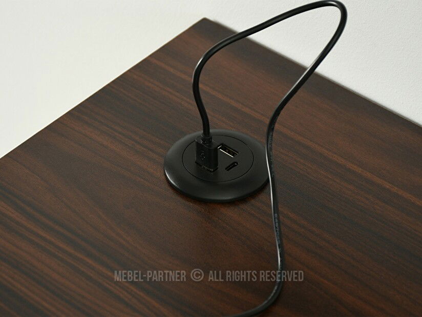 Masă PC Osto 120 (nuc + crem)