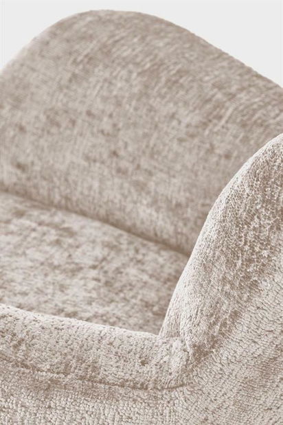 Fotelja za ljuljanje Caster (bež)