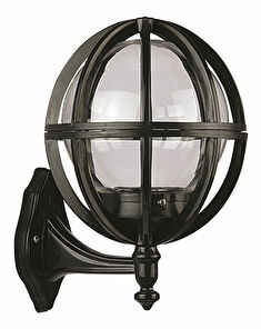 Vanjska zidna svjetiljka Delisa (crna)