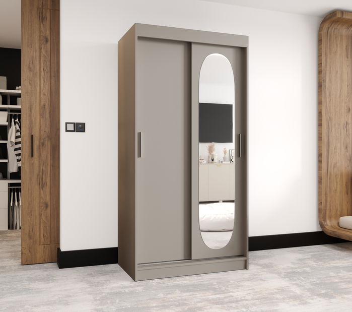 Ruhásszekrény 100 cm Ronny (kasmír)