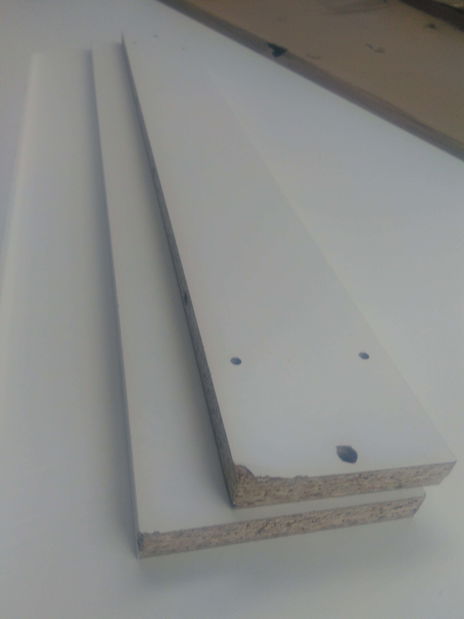 Masă de sufragerie Groot (pentru 6 persoane) (alb) *resigilat