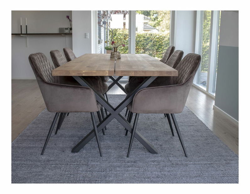 Jedálenská stolička Heravina 1 (svetlohnedá)