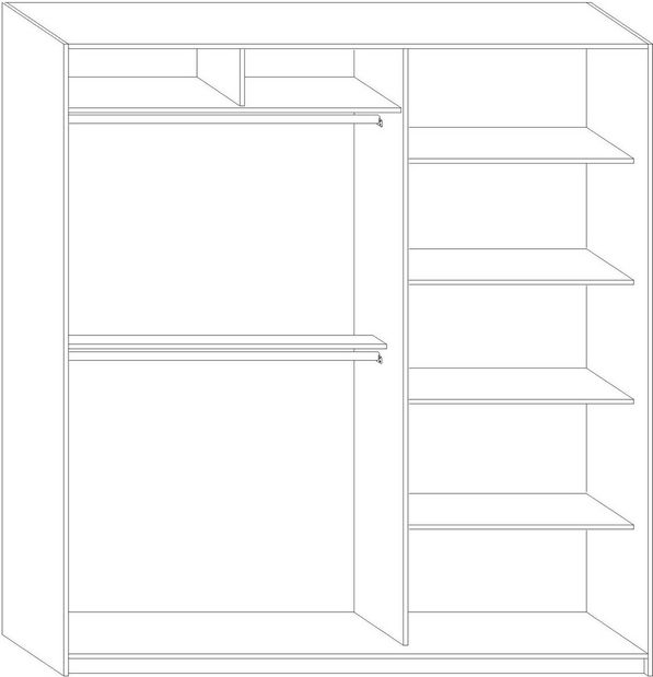 Dulap de haine Prestwood 200 B