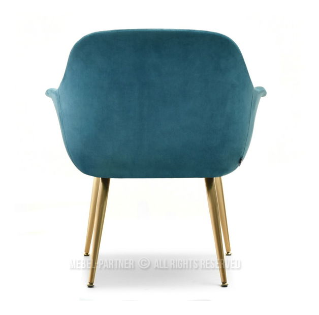 Fotelja Osmol F (tirkizna + crna)