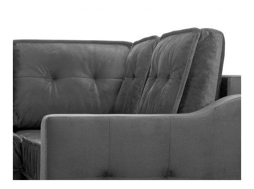 Rohová sedacia súprava Korela L (tmavozelená)