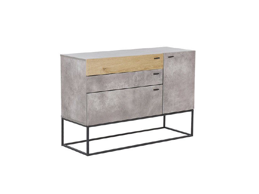 Comodă ATTIERA (gri)