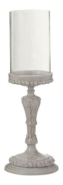 Svietnik Jolipa Vysoký na jednu sviečku (16x16x44cm) (Biela)