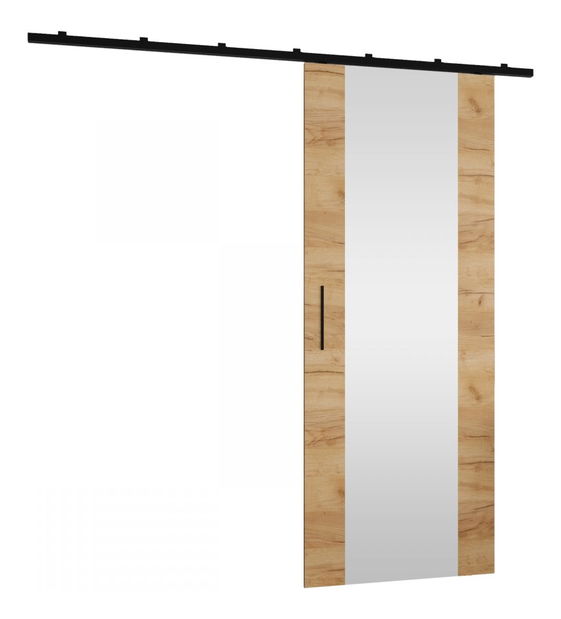 Klizna vrata Kowesa 70 II (bijela) (s ogledalom)