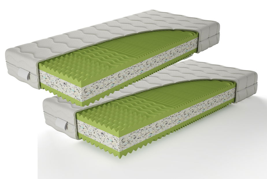 Pjenasti madrac Noela 200x90 cm (T3/T4) 1+1