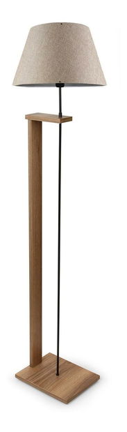 Lampă de podea Avanasta 1 (Bej + lemn)