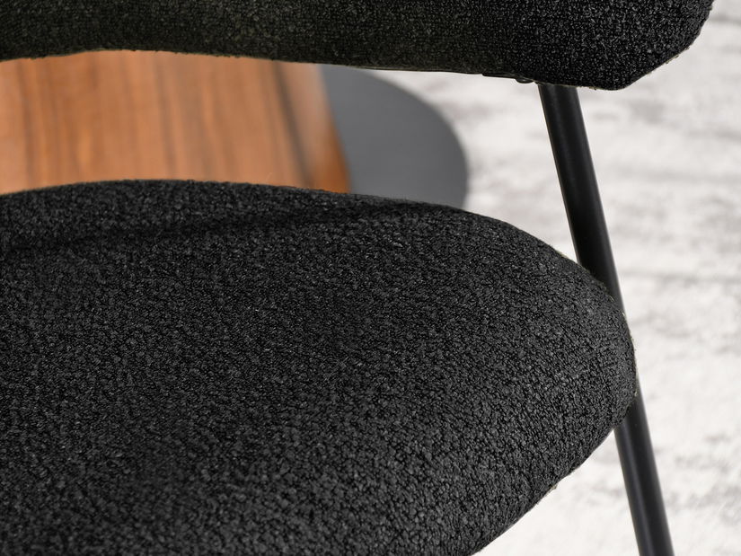 Jedálenská stolička Exigente (čierna)