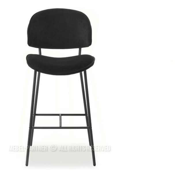 Scaun bar Ninasus (negru)