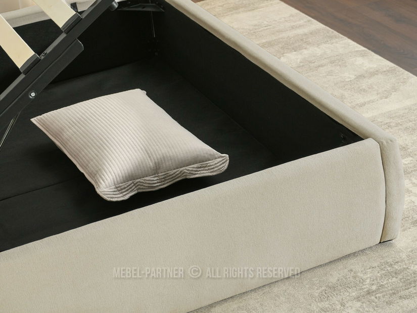 Franciaágy 160 cm Nervios 160 (bézs)