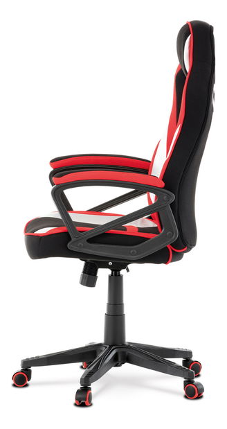 Fotoliu de birou/gaming Ynais-Y340-RED (roșu + Negru + Argintiu)