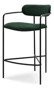 Stolička Viola (zelená + čierna)