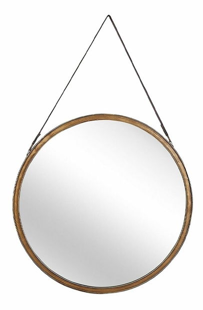 Nástenné zrkadlo Anselme (zlatá)