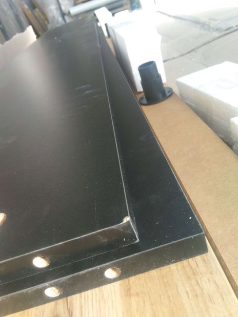 Mobilier hol Enderly EY1 (stejar wotan + negru) *resigilat