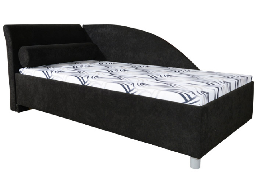 Jednolôžková posteľ (váľanda) 90 cm Pearline Plus (so sendvičovým matracom) (L)