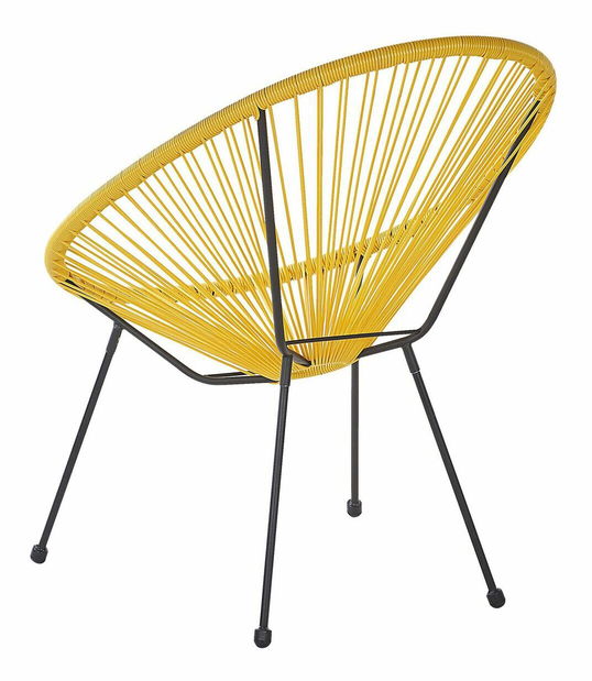 Scaun ALVAREZ II (galben)